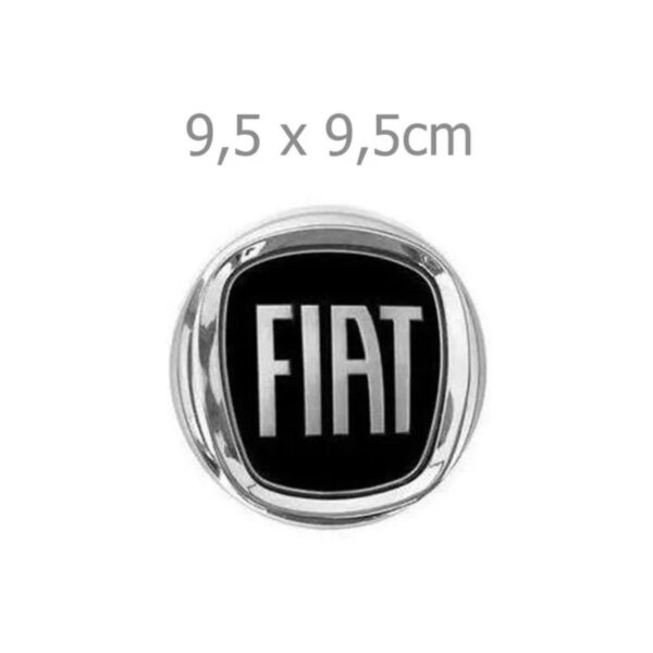 Emblema Fiat Argo Fiat Nº 013098 Cromado 2017 - Image 2