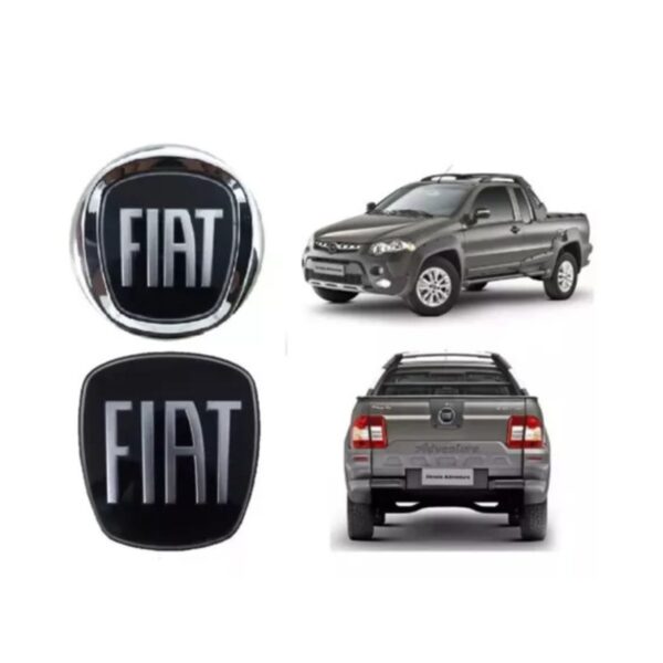 Emblema Fiat Argo Fiat Nº 013098 Cromado 2017