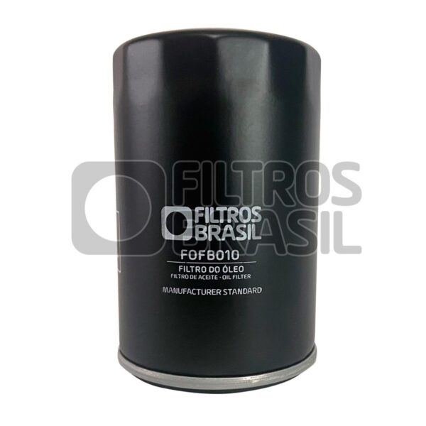 Filtro de Óleo Filtro Brasil Audi/ Ford/ Jeep Cherokee/ Apolo Wlks 2.0 2.5 1.6 1.8 8v 88 á 2011 Cód: FOFB010 - Image 3