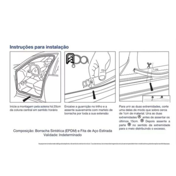 Guarnição Porta Mala Centerparts Aircross/ C3/ C4/ Grand Picasso/ C4 Picasso/ Xantia/ Xsara/ Picasso Premium (TODOS) - Image 2