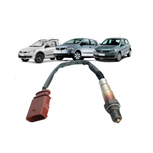 Sonda Lambda de Escapamento Pós-Catalisador Original, Volkswagen Fox, Gol, Golf, Parati, Polo, Saveiro, Voyage, 1.0, 1.6, 2.0, 8V, 2005 a 2018, Cód 030906262Q - Image 3