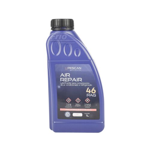 Óleo Air Repair Auto ISO VG 46 (1 Litro) – Lubrificante Para Compressores de Ar Condicionado e Refrigeração Pescan