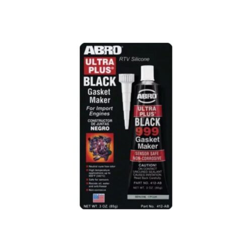 Silicone Ultra Plus Abro Black 999 Gasket Maker 85g