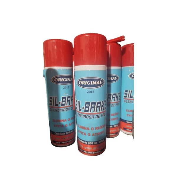 Spray Silenciador de Freio Sil Brake Original 2012 300ml 200g - Image 2