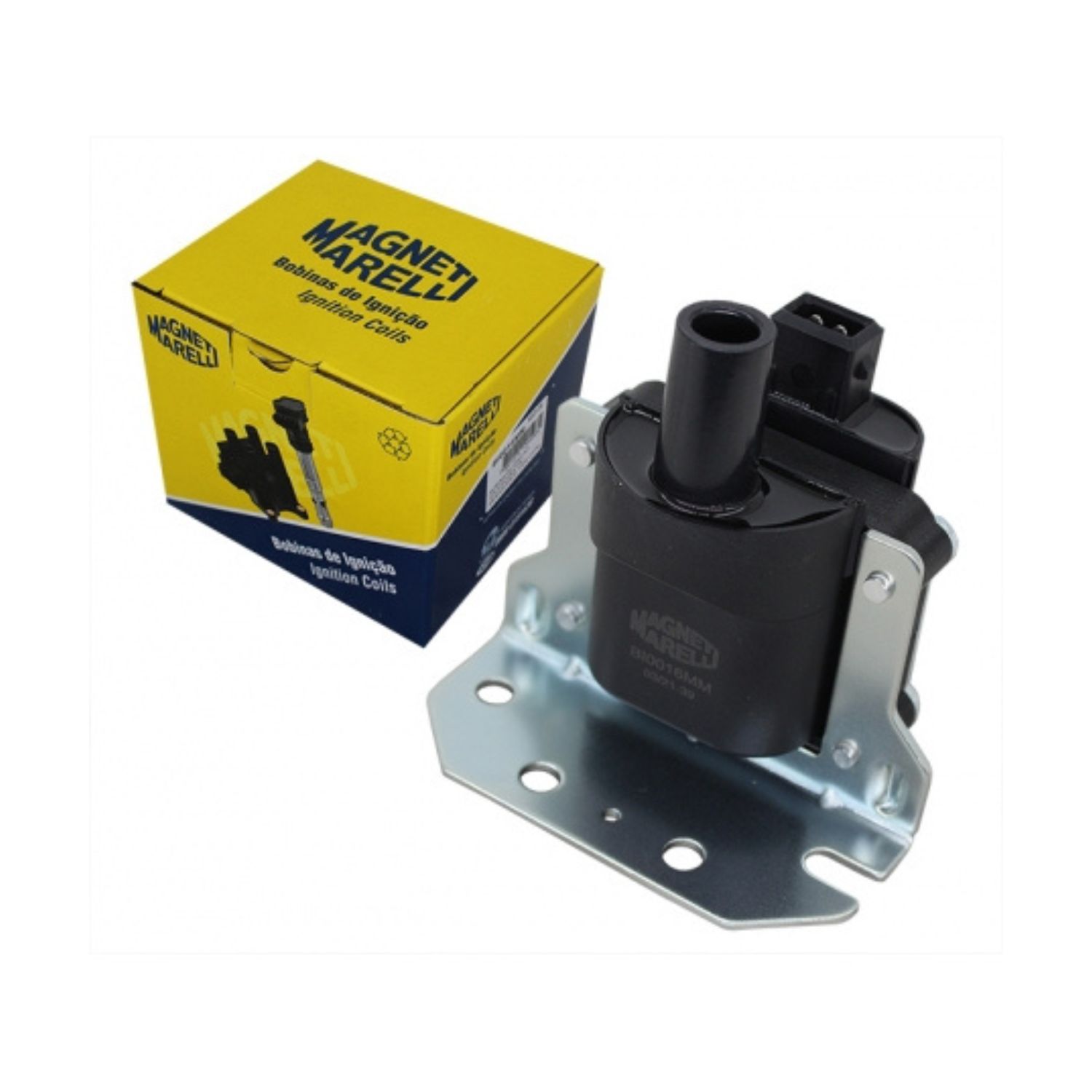 Bobina de Ignição Magneti Marelli, Volkswagen Gol, Parati, Santana, Saveiro, 1.6, 1.8, 2.0, 1996/05 - cód. BI0016MM - Imagem 7