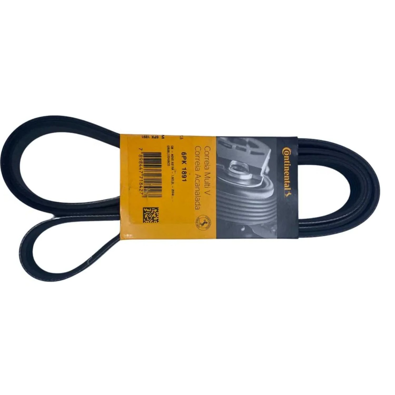 Correia Multi V 6pk1891 Rc Continental Astra 1.8 / 2.0 8v 2004/12 W - cód. 6PK1891 - Imagem 3