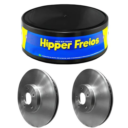 Disco De Freio Dianteiro 5 Furos Polo T-Cross 2018/22 Hipper Freios – cód. HF81C