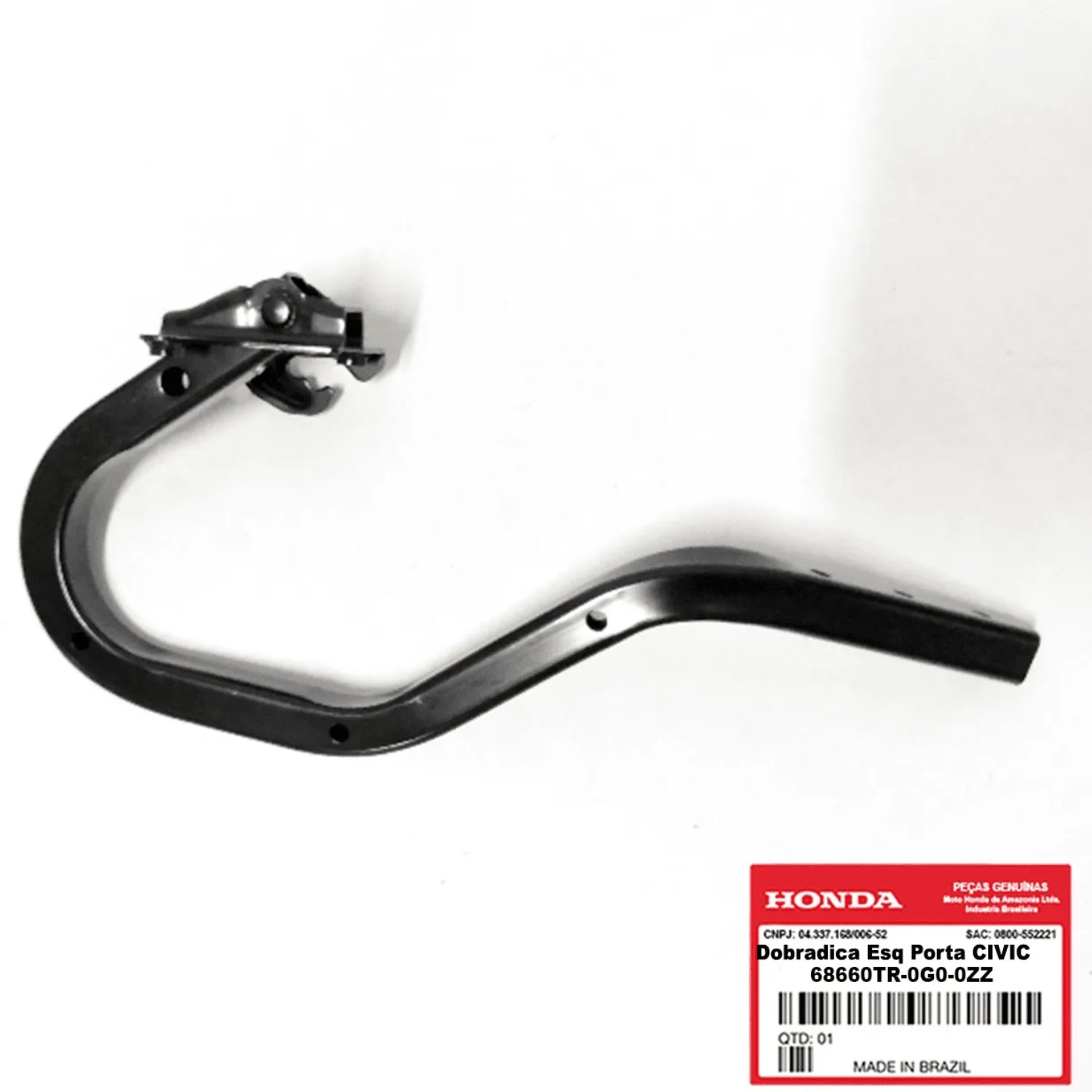 Dobradiça Esquerdo Porta Malas Honda CIVIC 2012/16 Original - cód. 68660TR0G00ZZ - Imagem 2