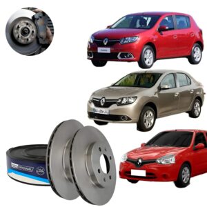 Disco de Freio Dianteiro Ventilado Logan Sandero 2014... MDS - cód. D705E