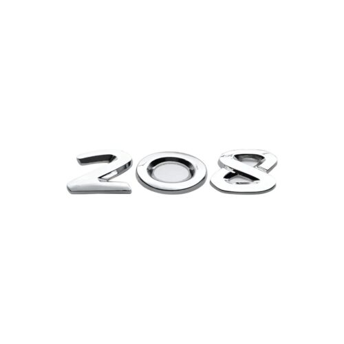 Emblema Mala Letreiro Peugeot 208 de 2013/19 – cód. 11410
